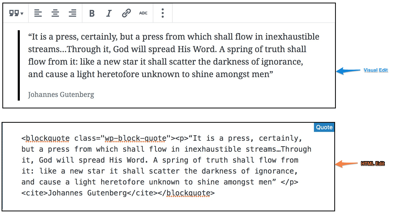 HTML and Visual , Gutendev, Gutenberg
