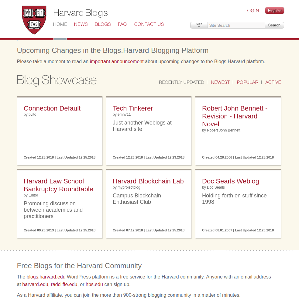 Harvard Blogs | Gutendev | WordPress websites with Gutendev | New WordPress | WordPress Tutorials | Plugins WordPress 