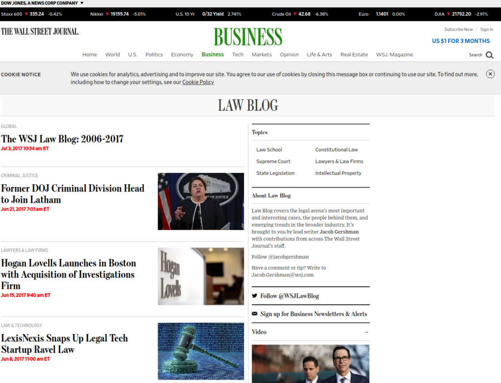 Wall Street Journal | Gutendev | WordPress websites with Gutendev | New WordPress | WordPress Tutorials | Plugins WordPress 