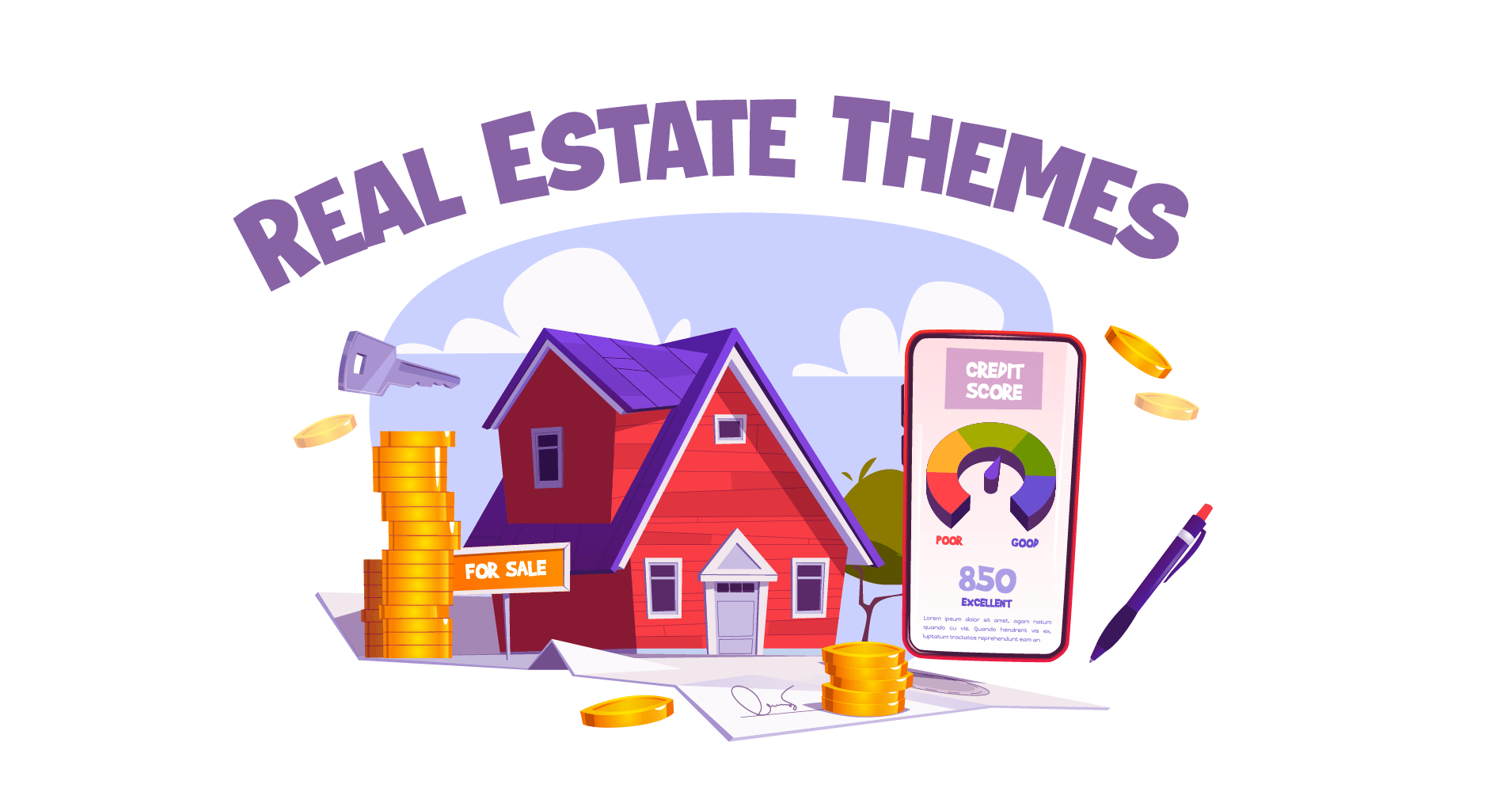 Real estate WordPress themes